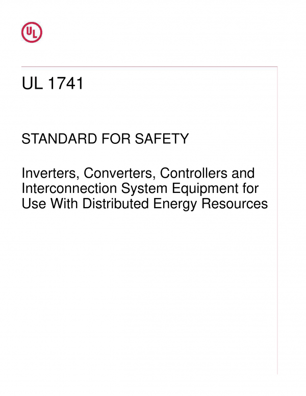 UL 1741 PDF